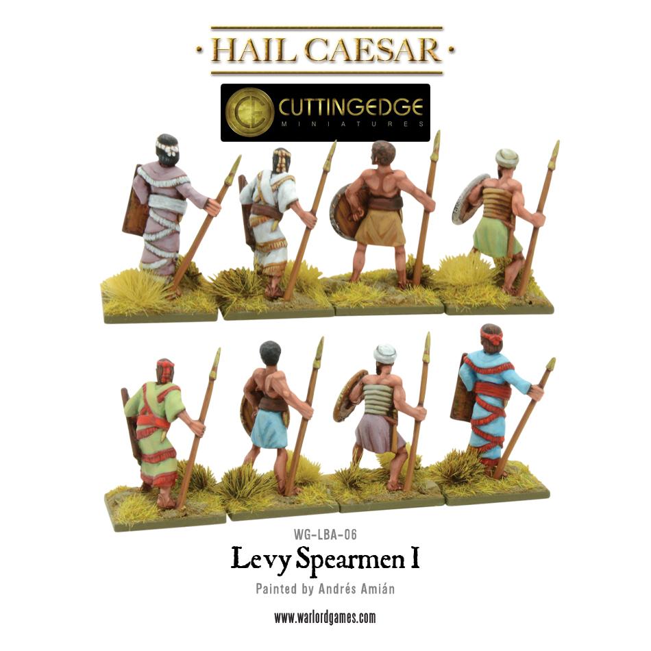 Hail Caesar: Early/Middle Bronze Age - Levy Spearmen I