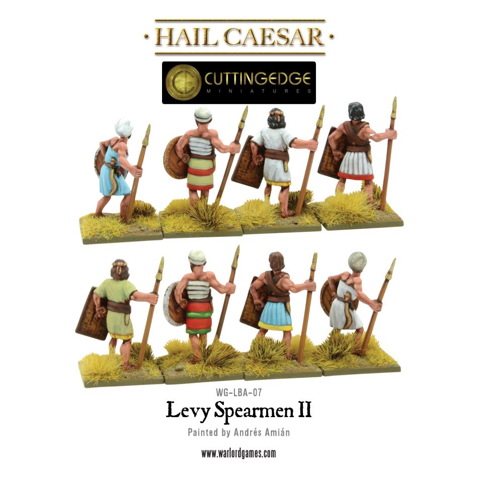 Hail Caesar: Early/Middle Bronze Age - Levy Spearmen II