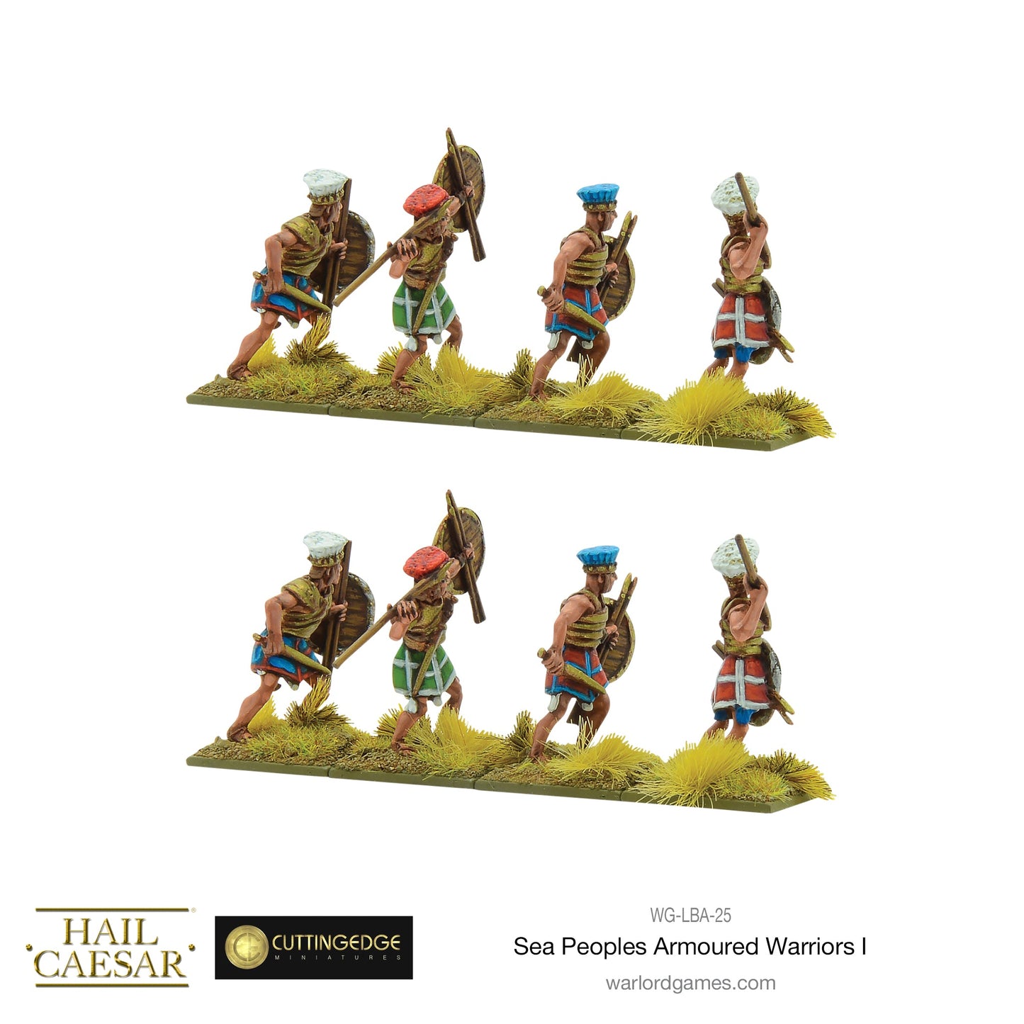 Hail Caesar: Early/Middle Bronze Age - Sea People Armoured Warriors I
