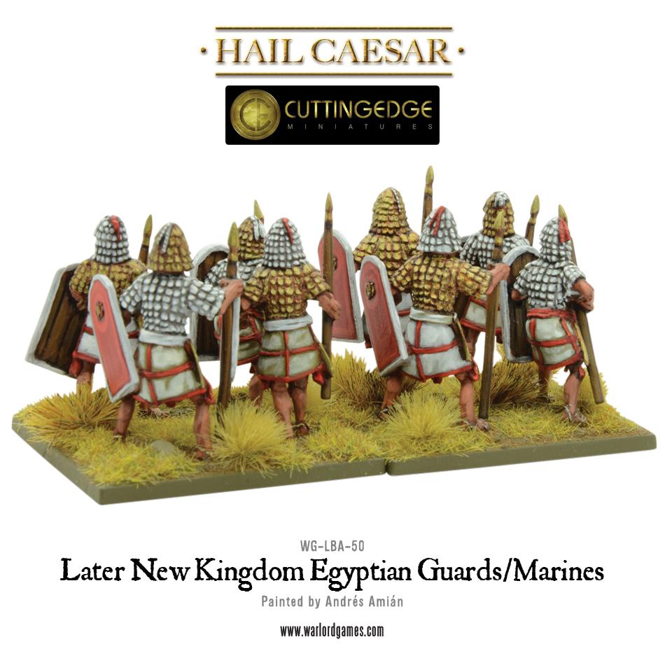 Hail Caesar: Early/Middle Bronze Age - Later New Kingdom Egyptian Guard / Marines