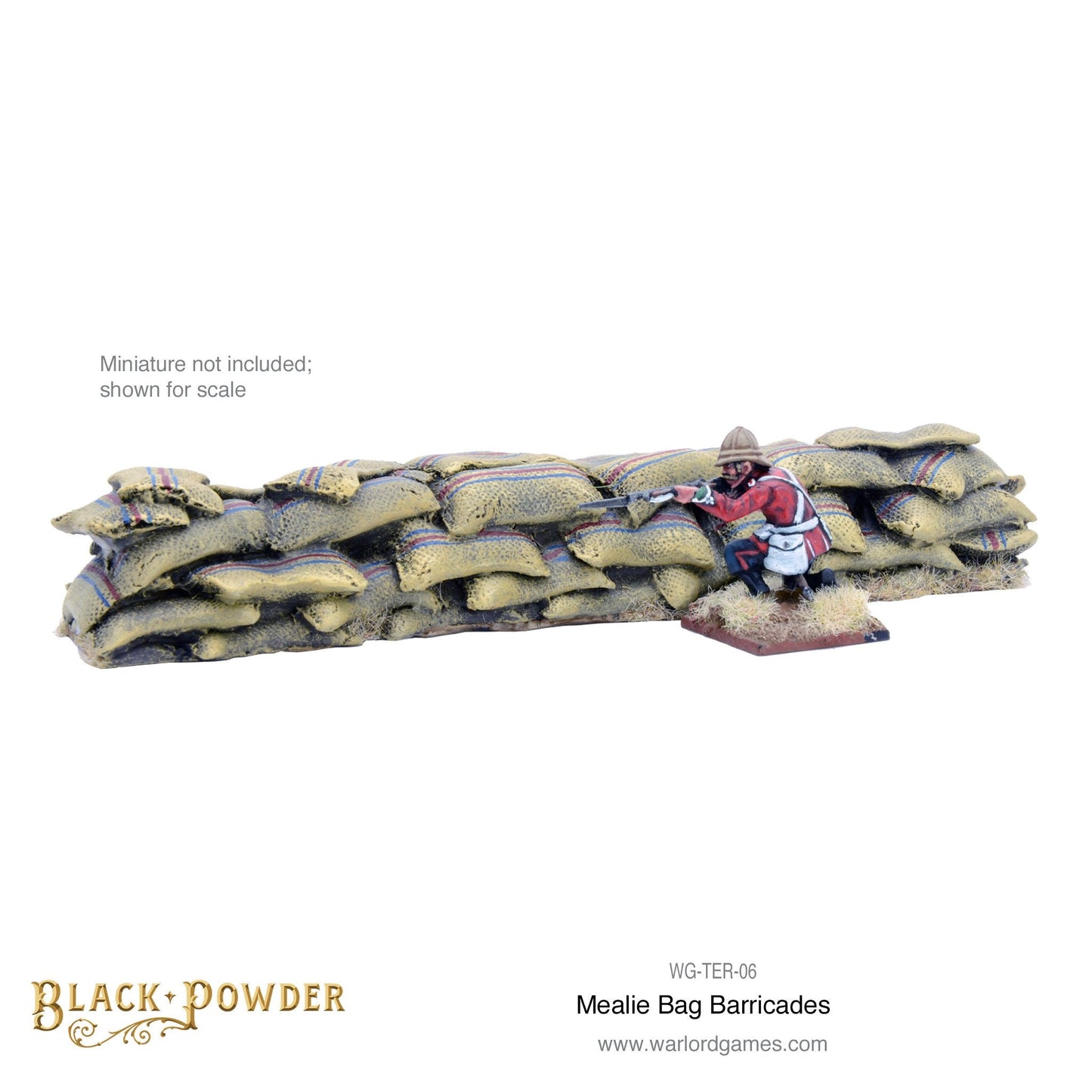 Black Powder: Anglo-Zulu War Mealie Bag barricade set