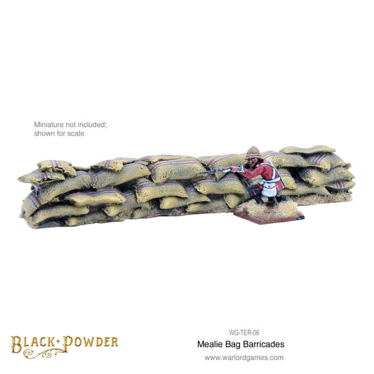 Black Powder: Anglo-Zulu War Mealie Bag barricade set