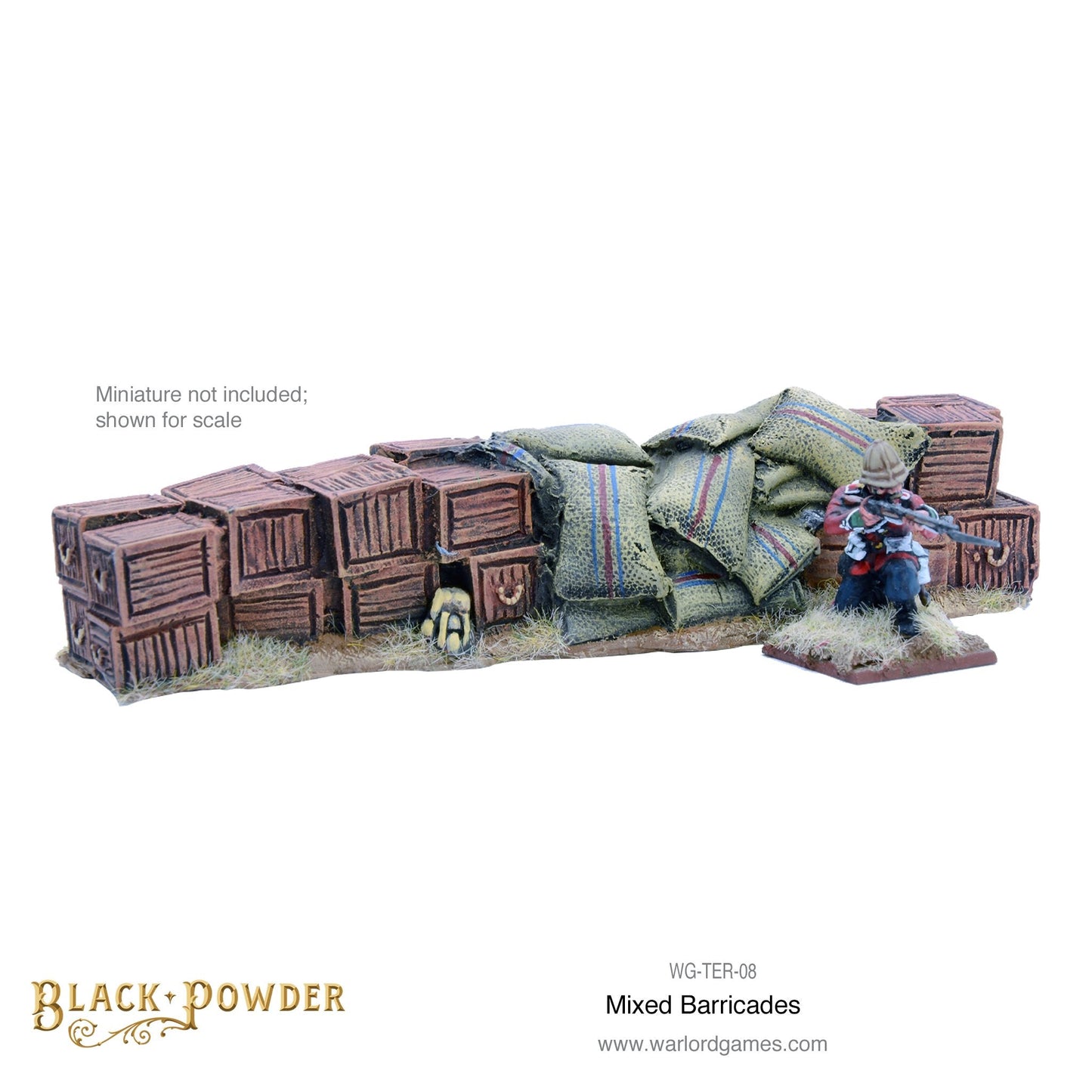 Black Powder: Anglo-Zulu War Mixed Barricade set