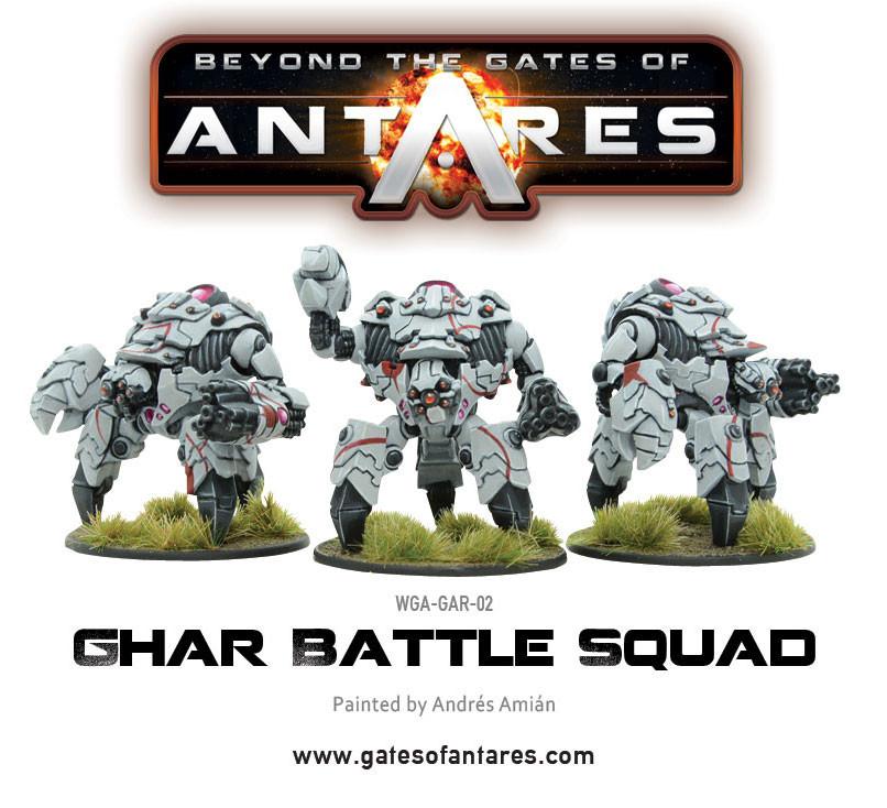 Gates of Antares: Ghar - Ghar Battle Squad (Plastic)
