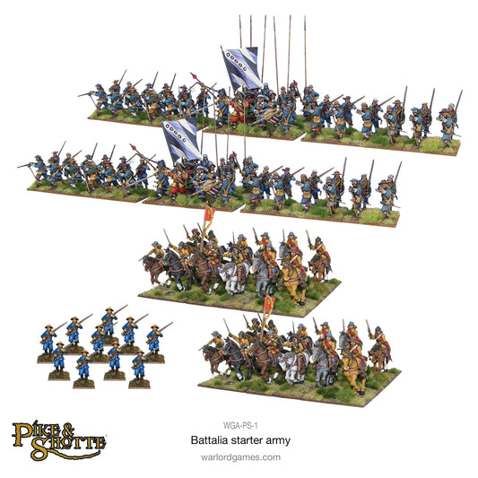 Pike & Shotte: The English Civil Wars & Thirty Years War - Battalia Starter Army