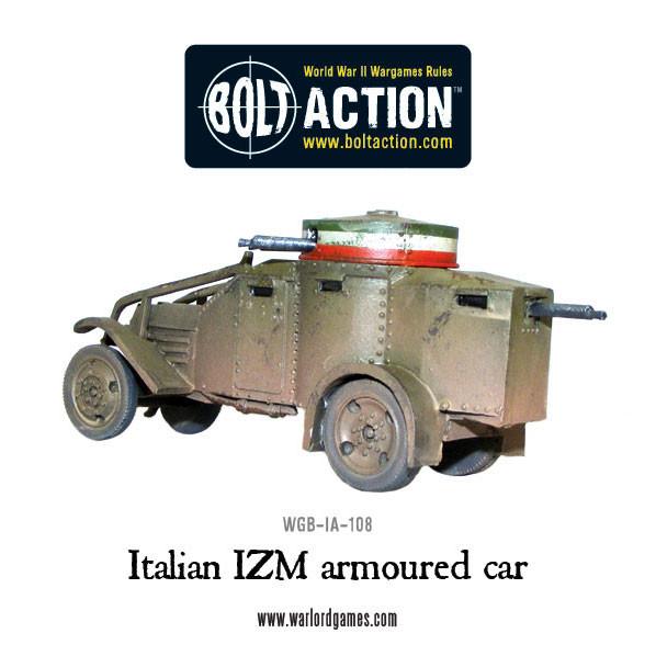 Bolt Action: Italian IZM armoured car