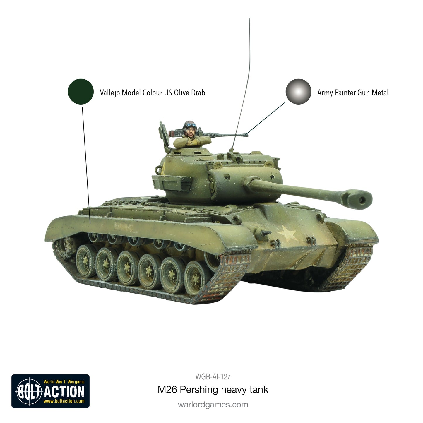 Achtung Panzer!: US Tanks - M26 Pershing heavy tank