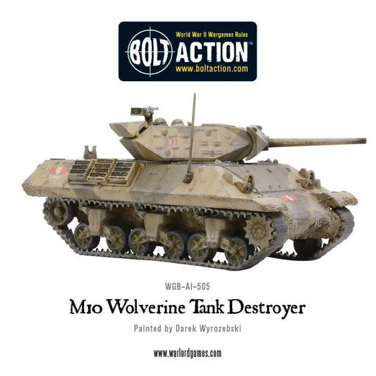 Achtung Panzer!: British Tanks - M10 Tank Destroyer/Wolverine (Plastic Box)