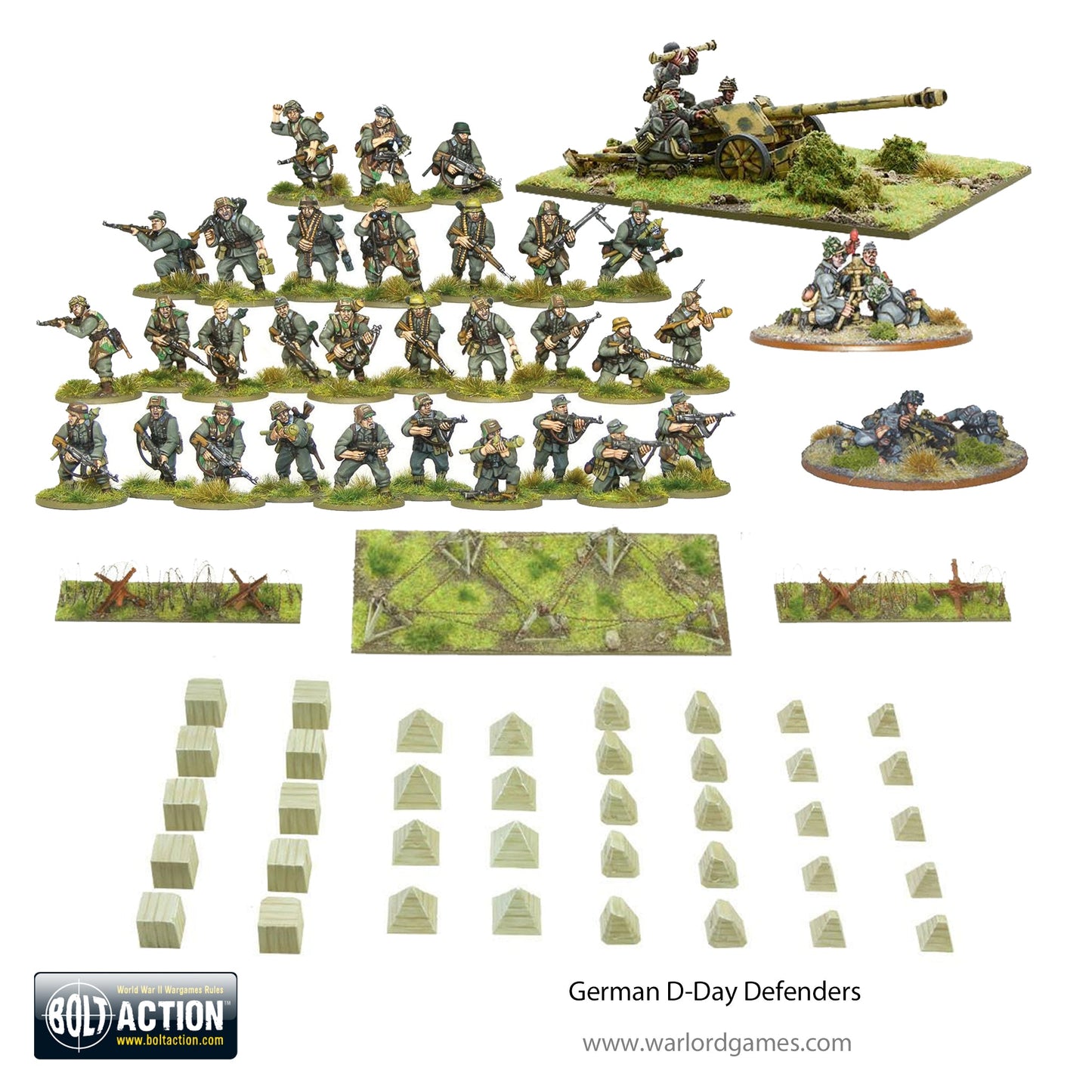 Bolt Action: German - German D-Day Defenders