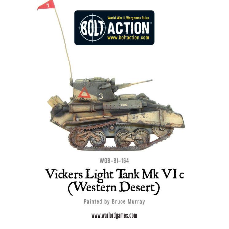 Bolt Action: Vickers Light Tank Mk VIC (Western Desert)