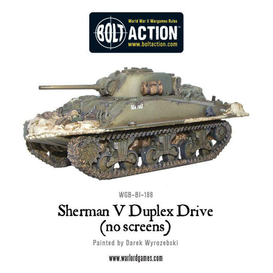 Achtung Panzer!: British Tanks - Sherman V Duplex Drive (no screens)