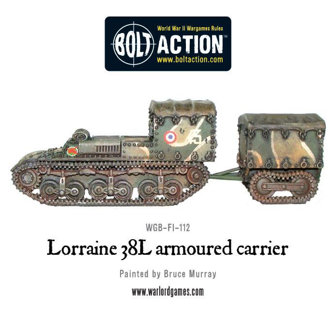 Bolt Action: Lorraine 38L armoured carrier