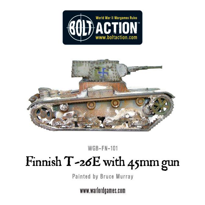 Bolt Action: Finnish T-26-E Vickers 6-tonner with 45mm gun