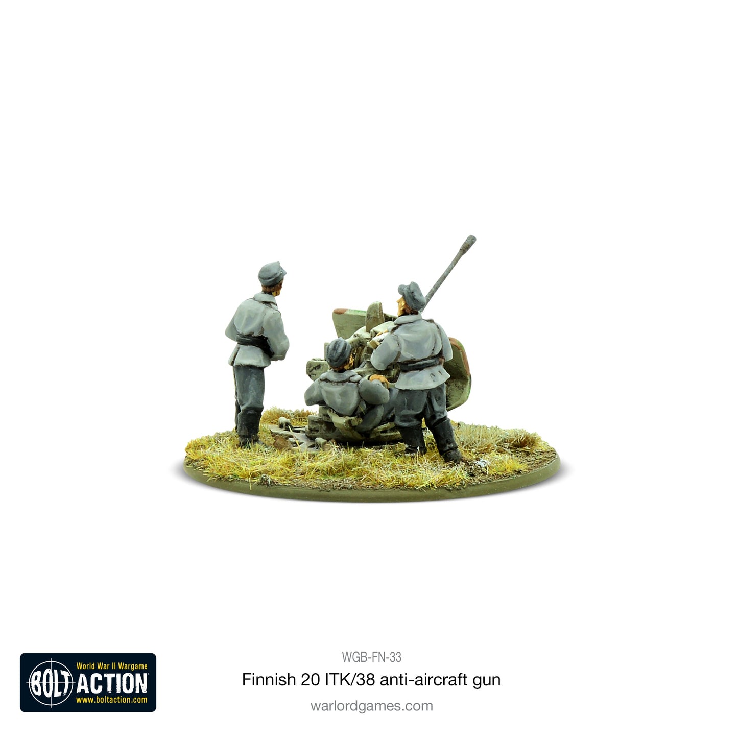 Bolt Action: Finnish 20 ITK/38 anti-aircraft gun