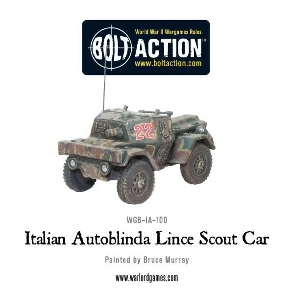 Bolt Action: Italian Autoblinda Lince Scout Car