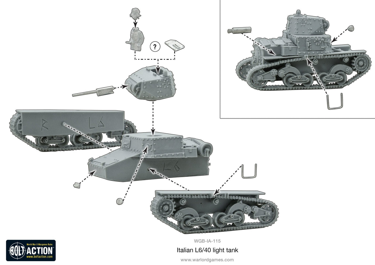 Bolt Action: Italian L6/40 Light Tank