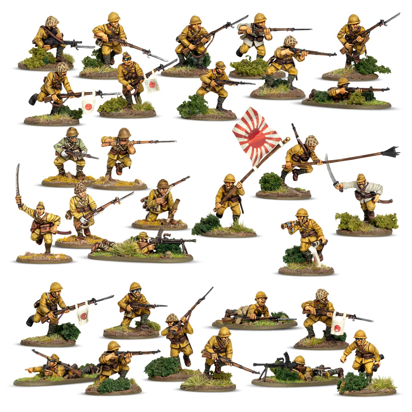 Bolt Action: Japan - Imperial Japanese infantry plastic boxed set