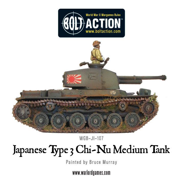 Bolt Action: Japan - Japanese Type 3 Chi-Nu medium tank