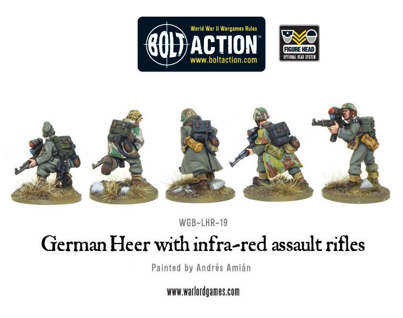 Bolt Action: German - German Heer with infra-red assault rifles