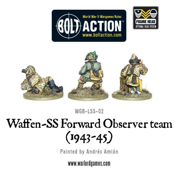 Bolt Action: German - Waffen-SS Forward Observer team (1943-45)