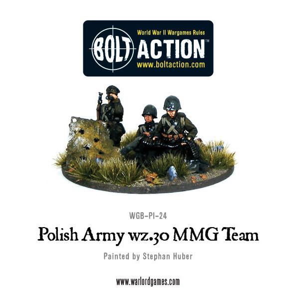 Bolt Action: Polish Army wz.30 MMG team