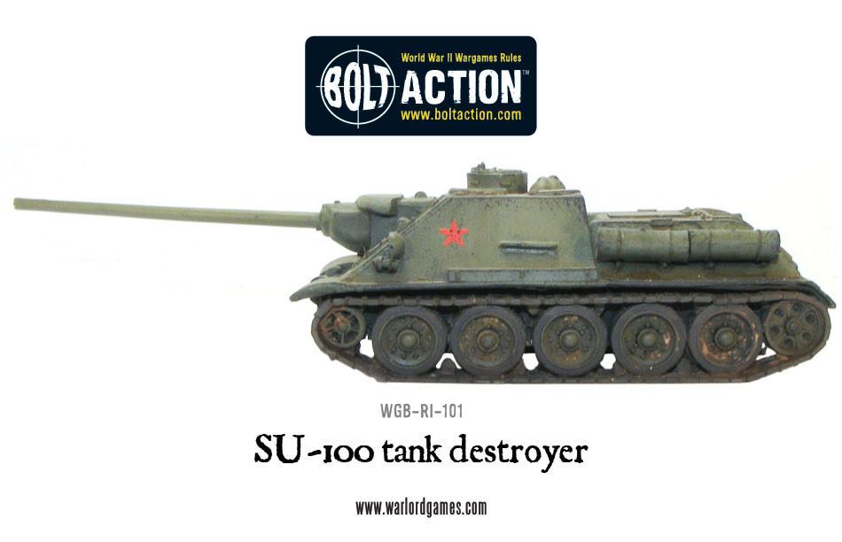 Achtung Panzer!: Soviet Tanks - Soviet SU-100 Tank Hunter