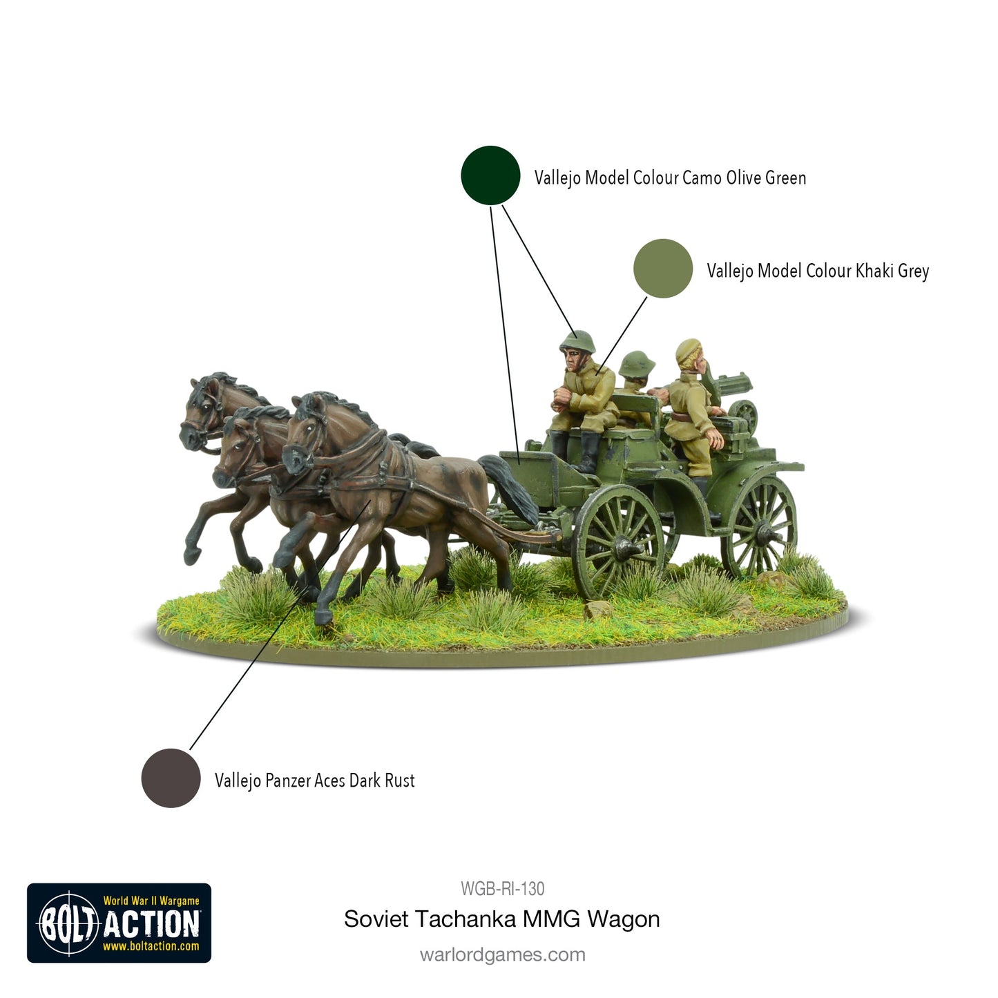 Bolt Action: Soviet Tachanka MMG wagon