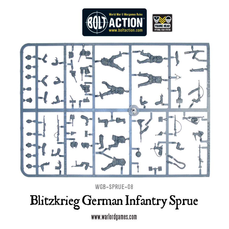 Bolt Action: German - Blitzkrieg German Sprue