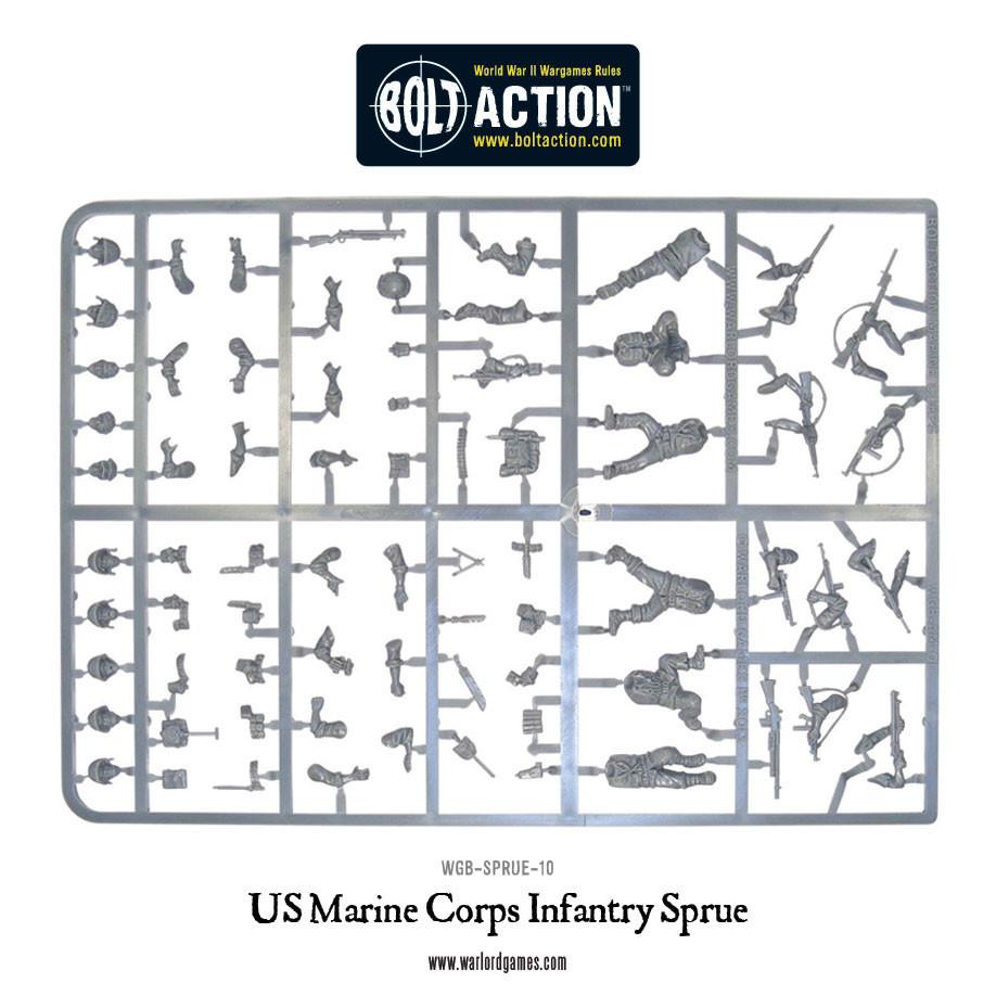 Bolt Action: USA - US Marine Corps Sprue