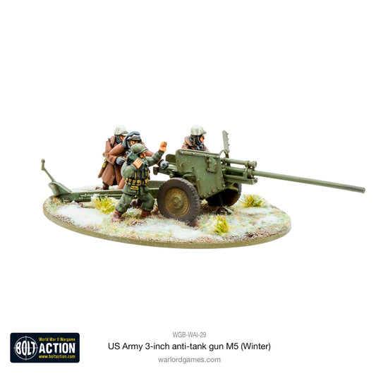 Bolt Action: USA - US Army 3-inch anti-tank gun M5 (Winter)
