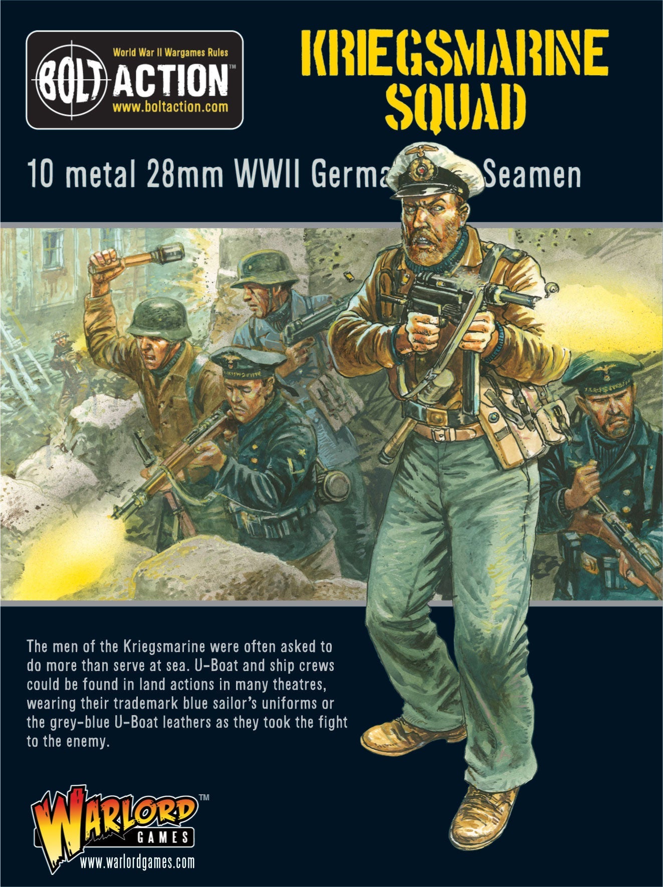 Bolt Action: German - Kriegsmarine Squad