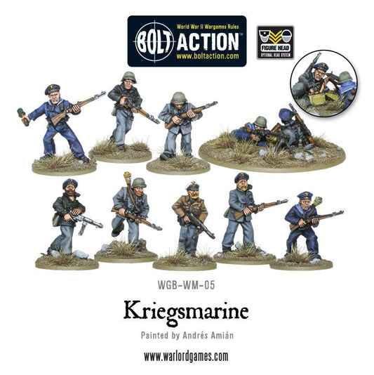 Bolt Action: German - Kriegsmarine Squad