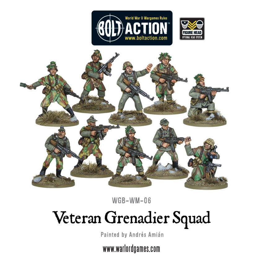 Bolt Action: German - Veteran Grenadiers Squad