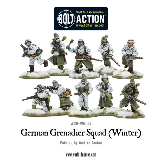Bolt Action: German - German Grenadiers in Winter Clothing
