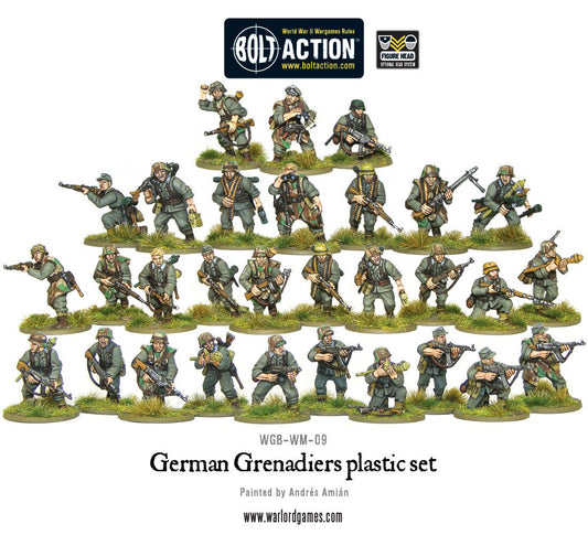 Bolt Action: German - German Grenadiers plastic box set