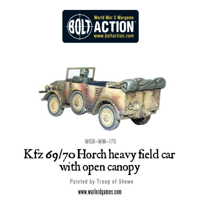 Bolt Action: German - Open-topped Kfz 69/70 Horch 1a
