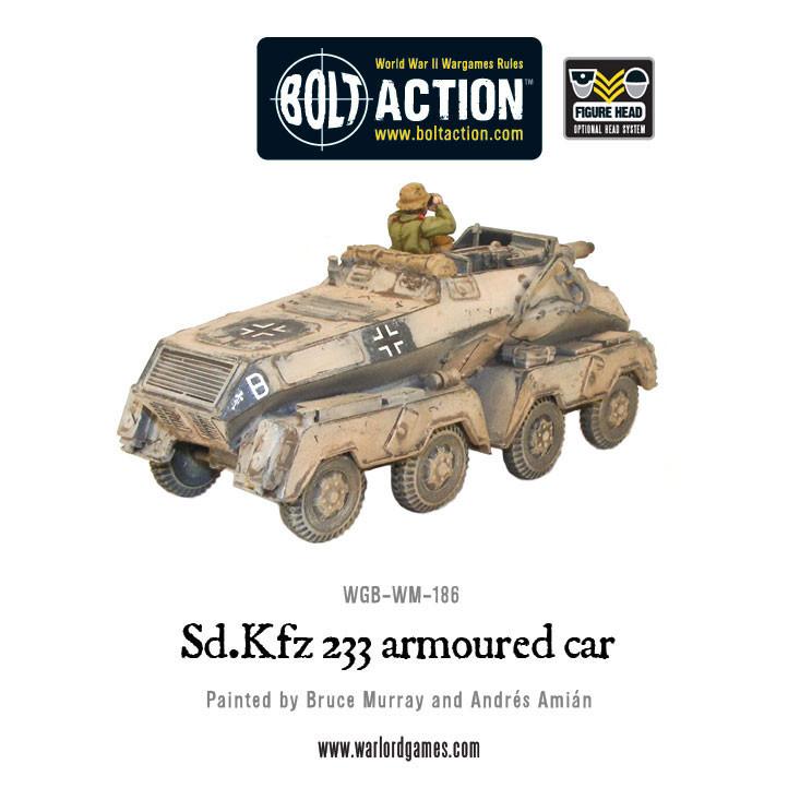 Bolt Action: German - Sd.Kfz 233 armoured car