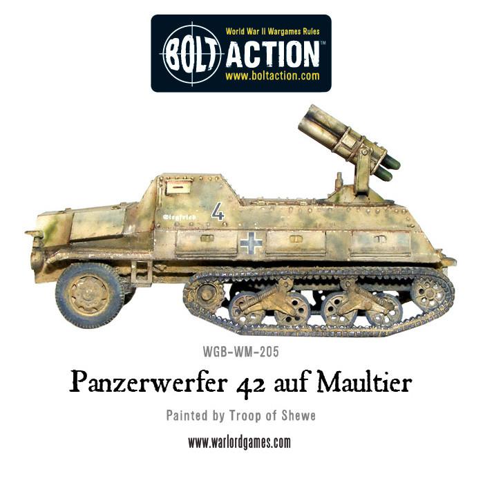 Bolt Action: German - Panzerwerfer 42 auf Maultier