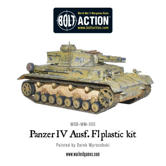 Achtung Panzer!: British Tanks - Panzer IV Ausf. F1/G/H medium tank (plastic)