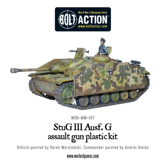 Achtung Panzer!: German Tanks - Stug III ausf G or StuH-42 plastic box set