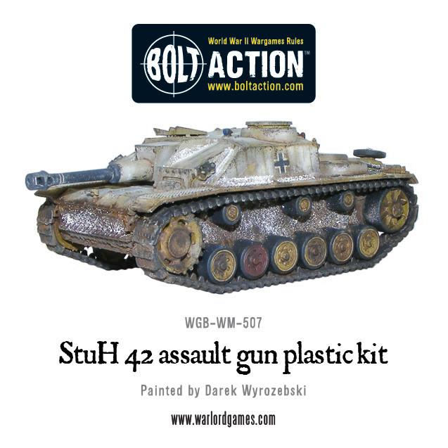 Achtung Panzer!: German Tanks - Stug III ausf G or StuH-42 plastic box set