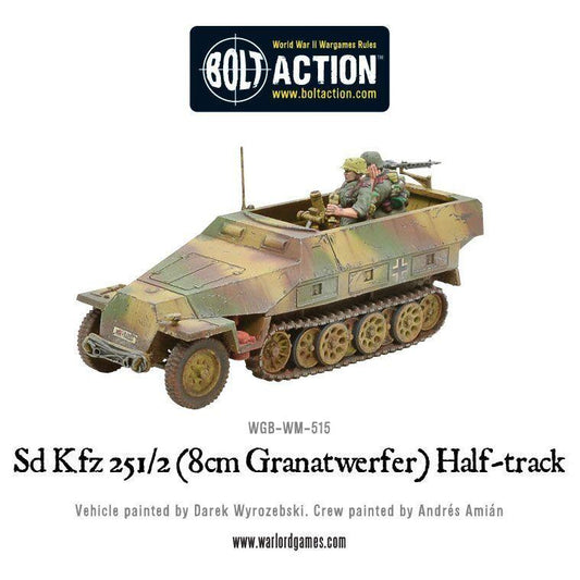 Bolt Action: German - Sd.Kfz 251/2 Ausf D (8cm Granatwerfer) Half Track