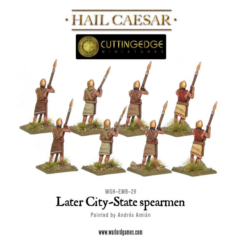 Hail Caesar: Early/Middle Bronze Age - Later City-State spearmen