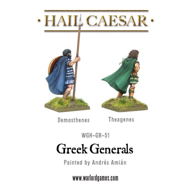 Hail Caesar: Aegean States - Greek Generals (Demosthenes & Theagenes)