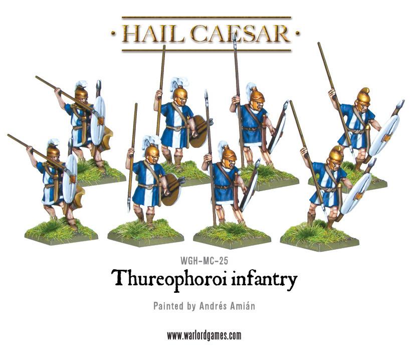 Hail Caesar: Aegean States - Thureophoroi infantry