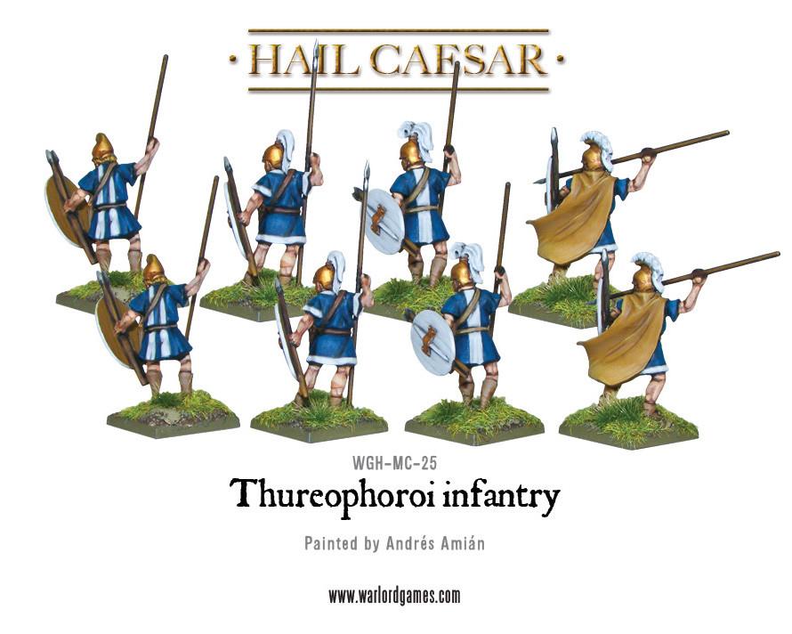 Hail Caesar: Aegean States - Thureophoroi infantry