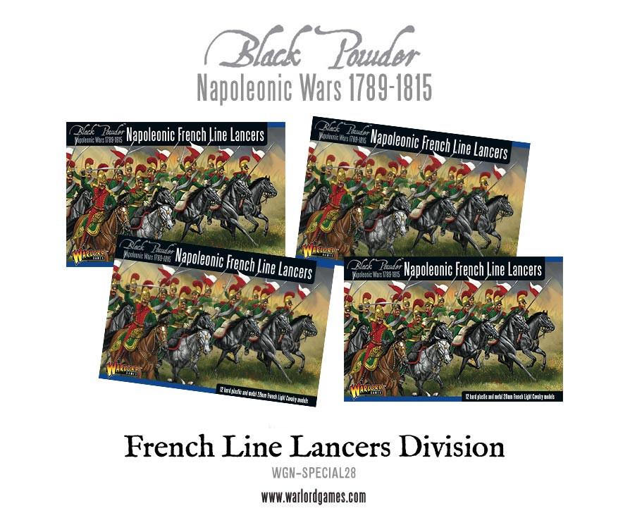 Black Powder: French - Napoleonic French Line Lancers Division