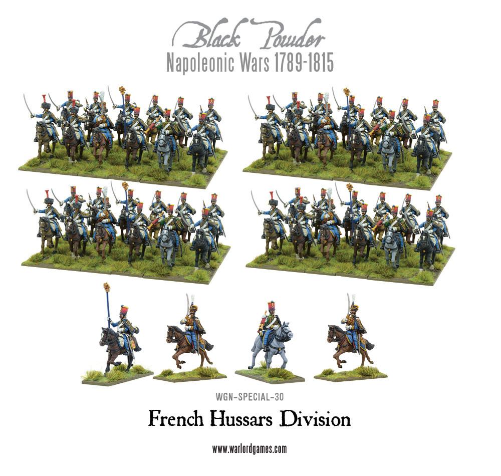 Black Powder: French - Napoleonic French Hussars Division