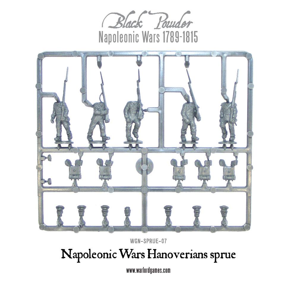 Black Powder: British - Napoleonic War Hanoverians sprue