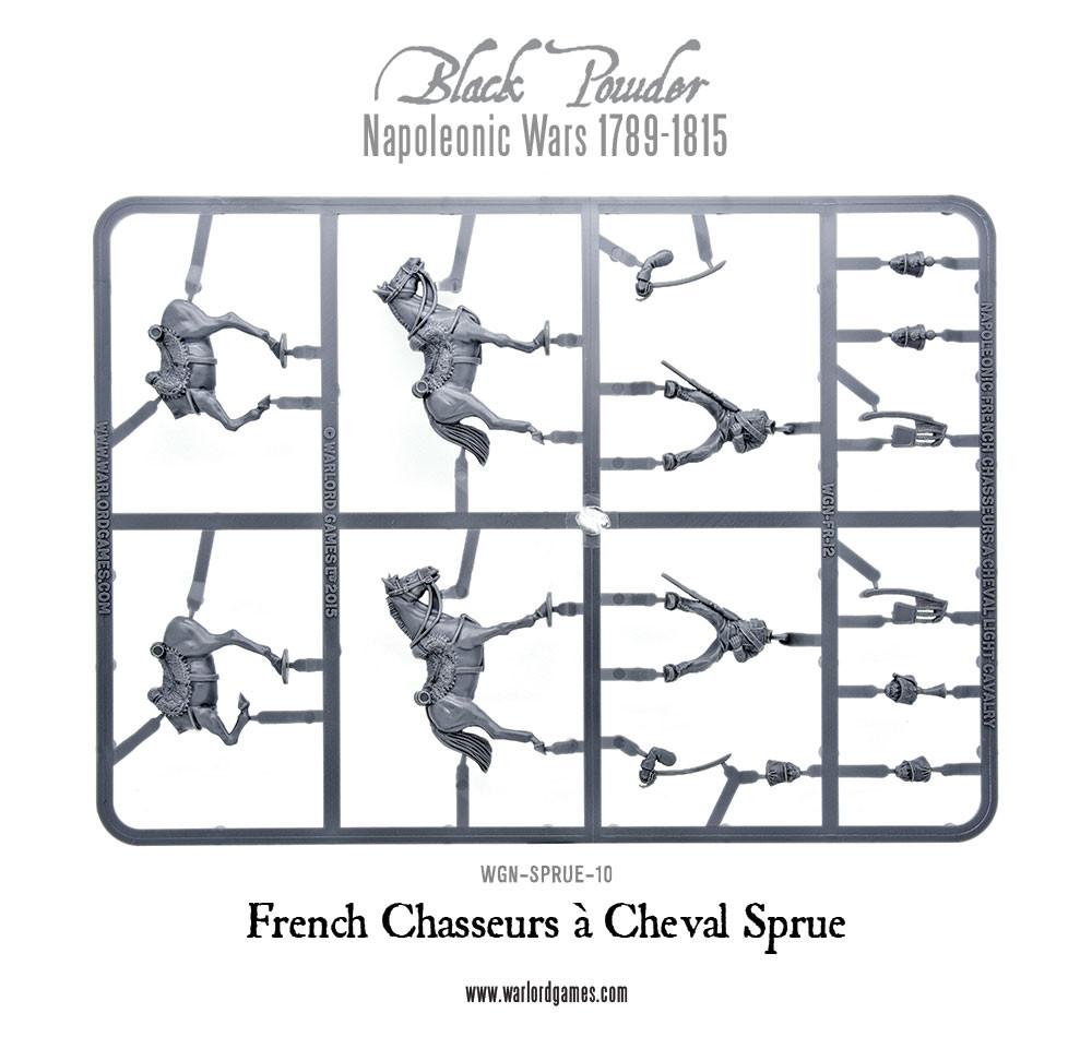 Black Powder: French - French Chasseurs Sprue